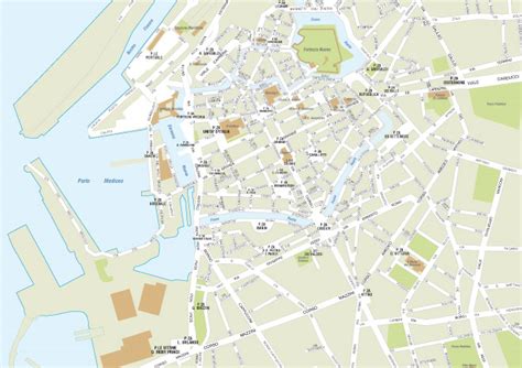 Mappe Delle Città Italiane Per La Stampa Professionale Mappecittà
