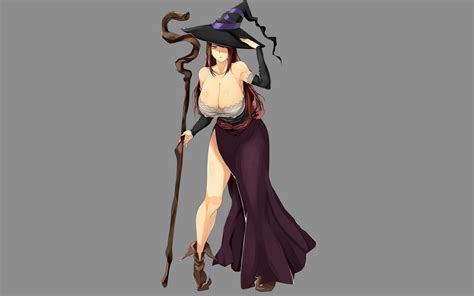 Wallpaper Illustration Anime Person Dragons Crown Sorceress Dragons Crown Costume