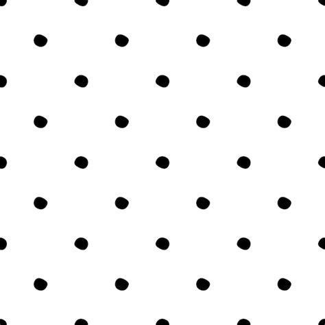 Premium Vector Seamless Pattern With Polka Dot On White Background