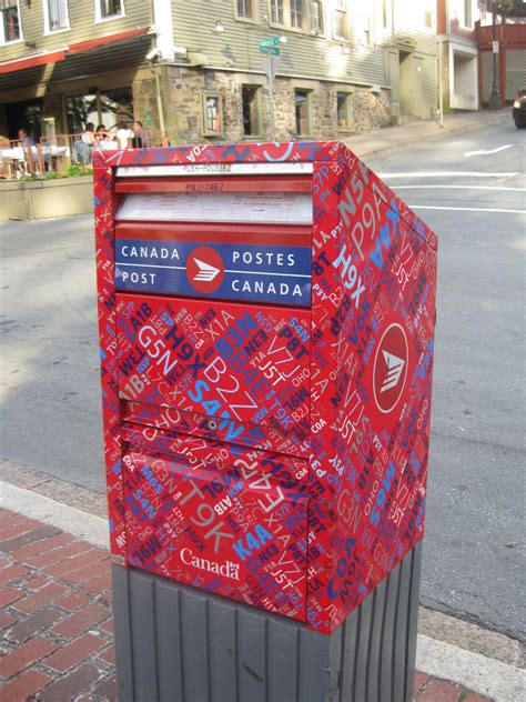 Post Box In Halifax Ns Canada Brievenbus Brief