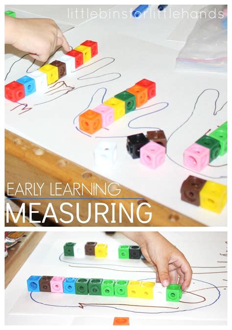 Measuring Activity For Preschoolers Preschool Math Math Activities