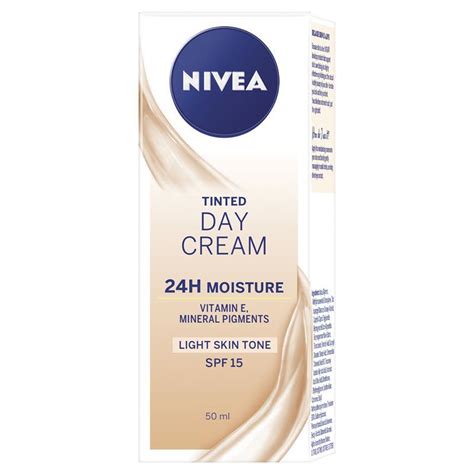 Buy Nivea Visage Daily Essentials Tinted Moisturising Day Cream Light