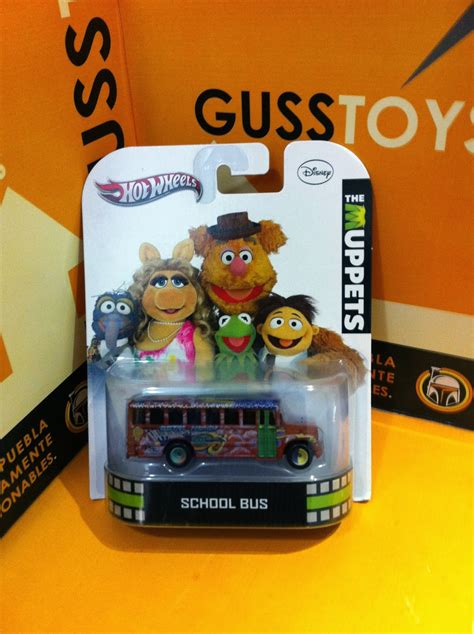 Gusstoys Hot Wheels 164 The Muppets School Bus Retro