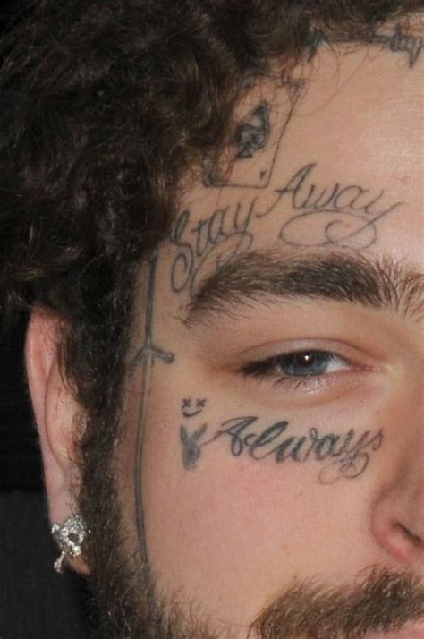 Top Post Malone Head Tattoo Latest In Coedo Com Vn