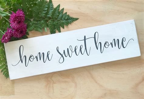 Home Sweet Home Home Sweet Home Sign Rustic Home Sweet Home Etsy
