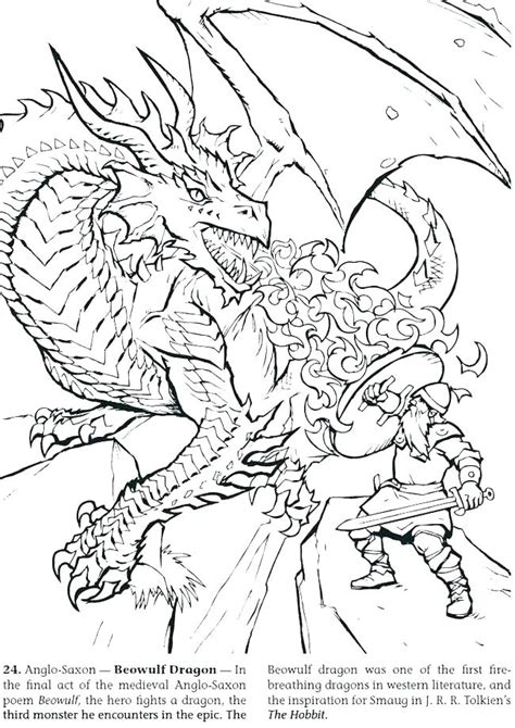 Fire Dragon Coloring Coloring Pages