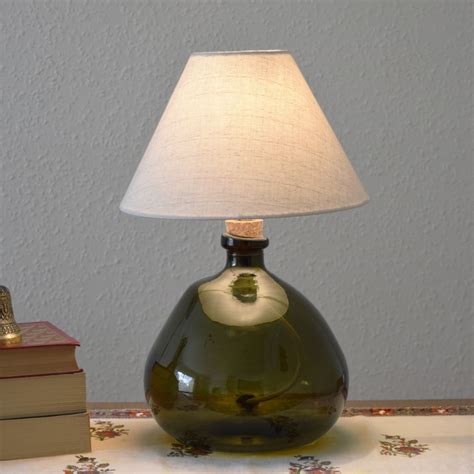 grehom table lamp base bubble green 32 cm recycled glass lamp base table lamp base lamp