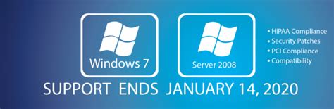 Windows 7 Ends Support January 14th 2020 Codeblue Technology
