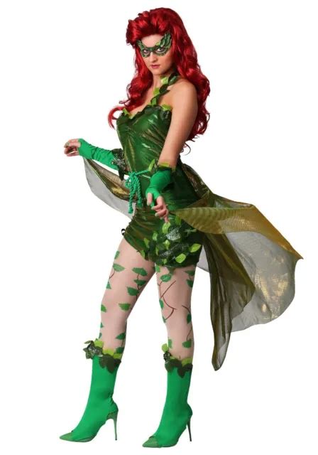 Womens Sexy Lethal Beauty Batman Poison Ivy Costume Size 2x 3x With