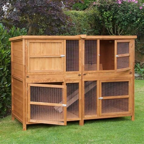 6ft Double Rabbit Hutch Used For 3 Weeks Now Dismantled In