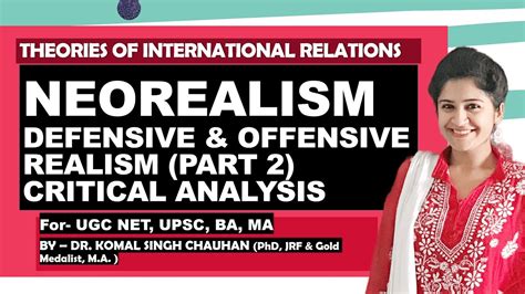 Defensive And Offensive Realism I Neorealism In International Relations