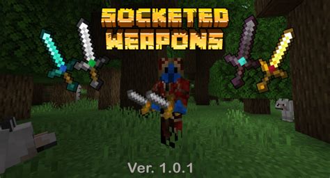 Socketed Weapons Minecraft Pe Mods And Addons