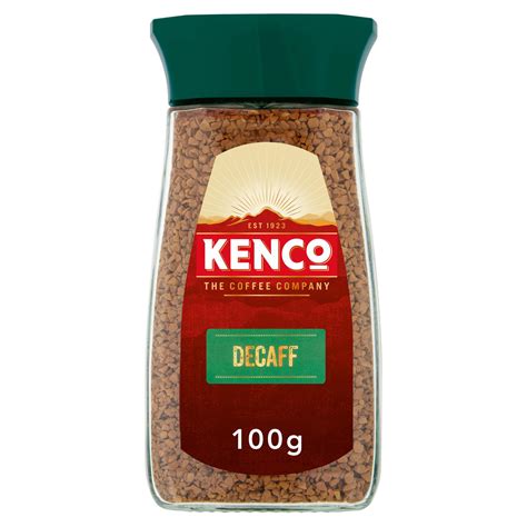 Instant decaffeinated coffee is the most popular and widely available. Kenco Decaf Instant Coffee 100g | Instant & Ground Coffee ...