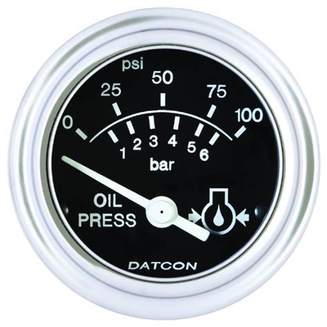 Datcon 100175 882 Pressure Gauge Oil 0 100 Psi Heavy Duty Depot