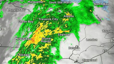 Live Radar Tracking Rain Headed For Se Michigan