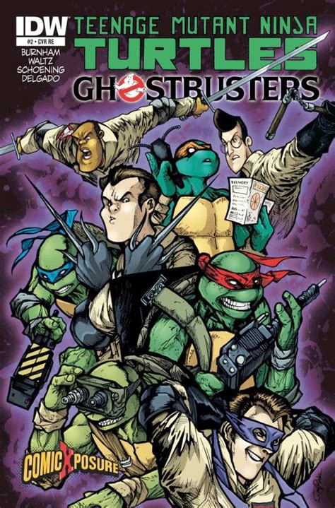 Teenage Mutant Ninja Turtles Ghostbusters Comicxposure 2 2014