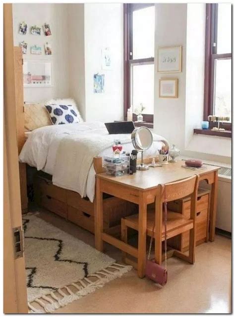 20 Elegant College Dorm Room Design Ideas That Suitable For You