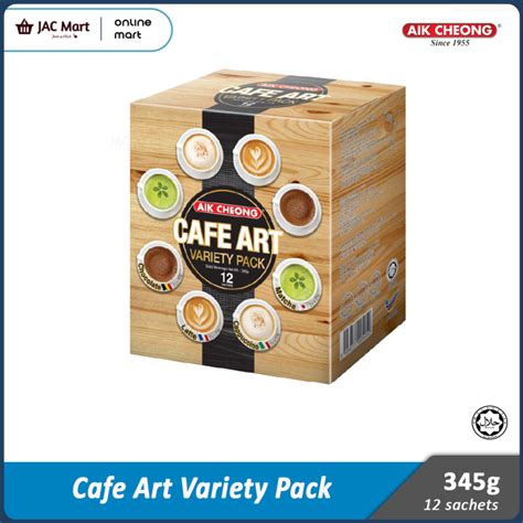 Aik Cheong Cafe Art Variety Pack Chocolate Latte Cappuccino