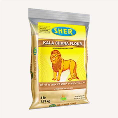 Sher Kala Chana Flour 4lb Iqbal Foods Inc