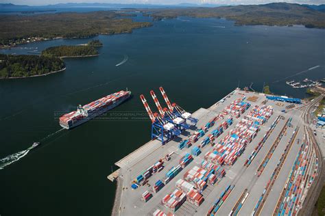 Aerial Photo Fairview Container Terminal Prince Rupert