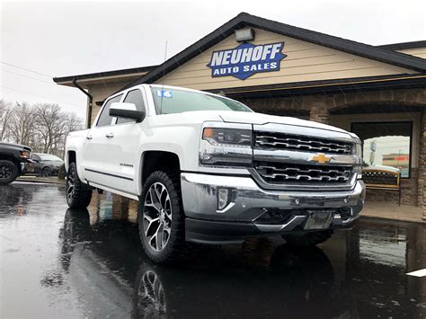 Used 2016 Chevrolet Silverado 1500 4wd Crew Cab 1435 Ltz W1lz For