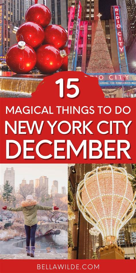 15 Best Things To Do In Nyc At Christmas New York City Travel Guide In