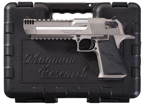 Magnum Research Desert Eagle Semi Automatic Pistol With Case Rock