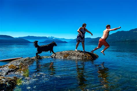 Boat Adventure Portraits On Harrison Lake Fraser Valley