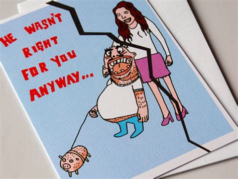 Funny Card Break Up Card Divorce Card Card For Friend Etsy