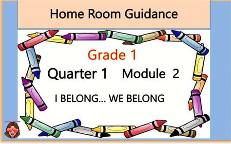 Homeroom Guidance Quarter 1 Module 2 Grade 1pptx