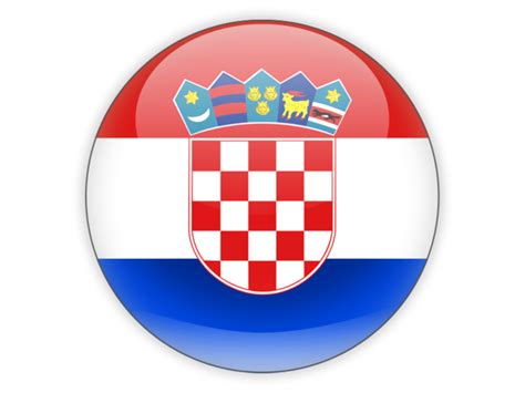Free croatia flag downloads including pictures in gif, jpg, and png formats in small, medium, and large sizes. Round icon. Illustration of flag of Croatia