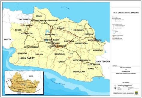 Peta Topografi Kota Bandung Lasopahelp My Xxx Hot Girl