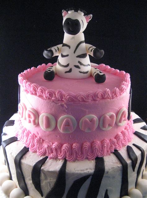 Cake Zebra Birthday
