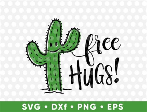 Free Hugs Cactus Svg Stay Feet Away Cut File T Shirt Digital Etsy Uk