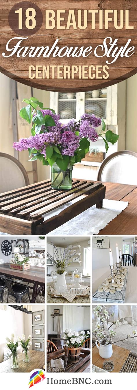 18 Best Farmhouse Style Centerpiece Ideas And Designs For 2023