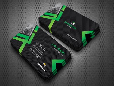 Corporate Business Card By Businessidea Codester