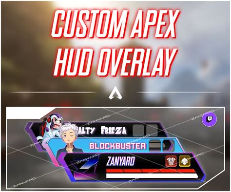 Custom Made Commission Apex Legends Health Bar Hud Overlay For