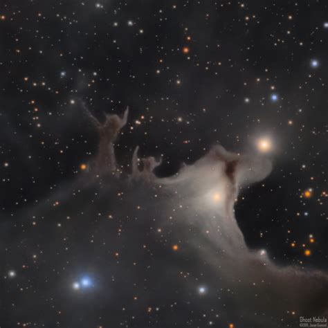 The Ghost Nebula Is An Ominous Figure Standing Over Two Light Years