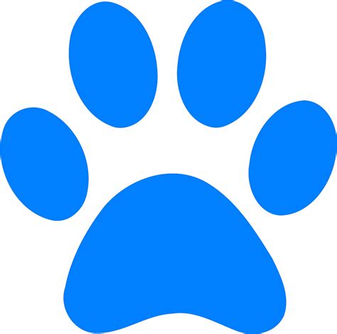Blues Clues Paw Print Clipart Full Size Clipart Pinclipart
