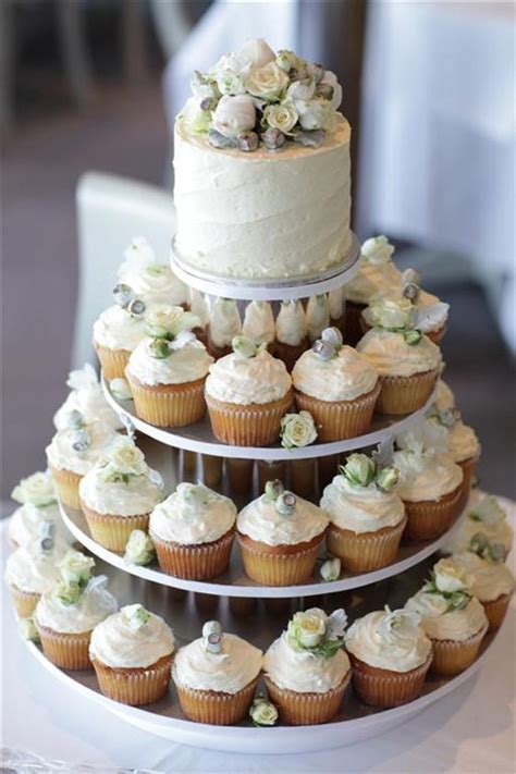 Wedding Cupcake Cake Photo By Sugarlove Weddings