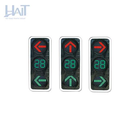 200mm Led Pedestrian Light With Countdown Timer Crosswalk Traffic