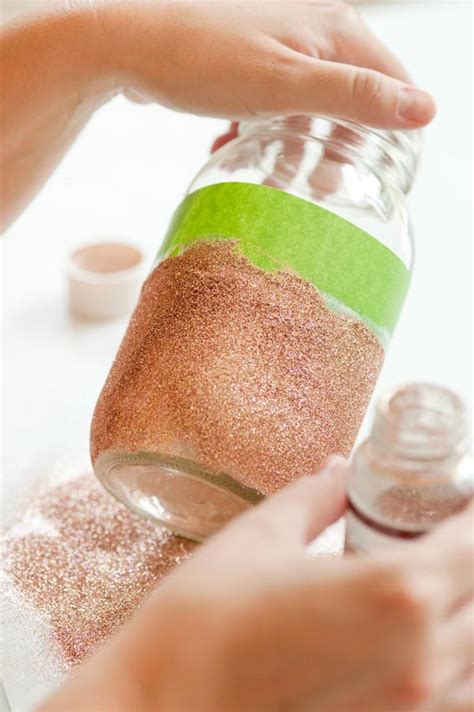 Diy Glitter Vases The Sweetest Occasion