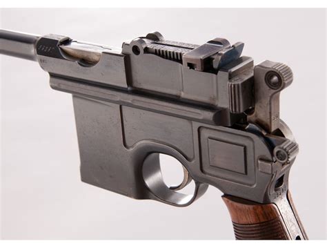 Standard Pre War Commercial C96 Mauser Semi Automatic Pistol