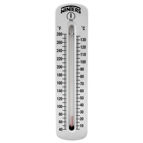 Winters Instruments Tsw Series 8 In Angled Type Hot Water Thermometer