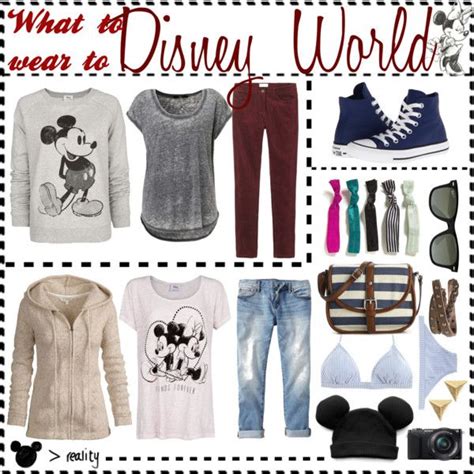 An Art Collage From February 2014 Disneyland Outfits February
