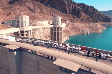 Vegas Stripped Model Transforms Hoover Dam Into Runway — Video Las