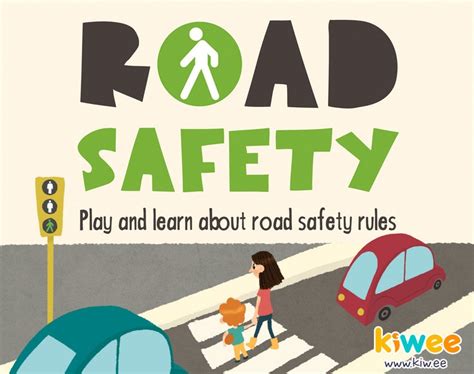Road Safety Activity Book For Children Preschool Kindergarten