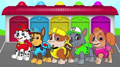 Learn Colors Paw Patrol Video For Kids And Toddlers Youtube