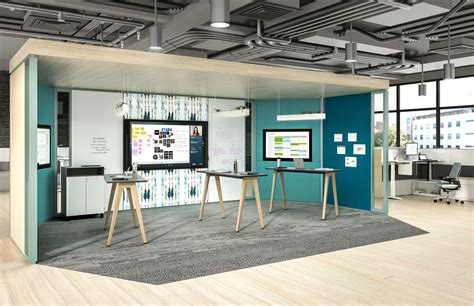 Creative Workspaces Designed To Inspire By Steelcase Microsoft Workspace Design Creative