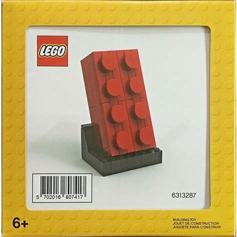 Lego 5006085 Buildable 2x4 Red Brick Vip Exclusive Ibricktoys Lego